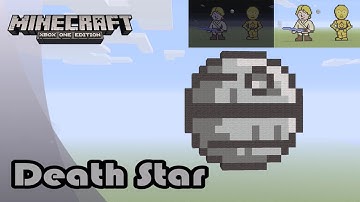 Minecraft: Pixel Art Tutorial and Showcase: Death Star (Star Wars)