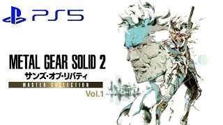 METAL GEAR SOLID 2: サンズ・オブ・リバティ- Tanker / (Japan) / LETHAL/ NO ALERTS [Master Collection PS5]