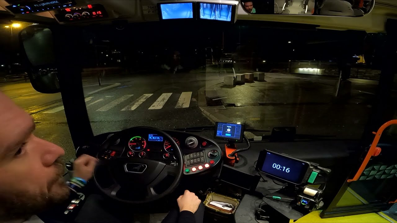 [Onboard] The Day Bryggen Was Almost Flooded... MAN Lion's City 18M CNG