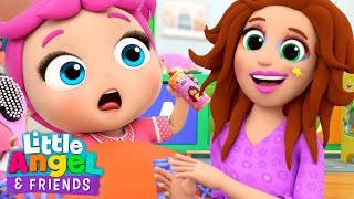 Mix - Princess Jill's Hair and Makeup Playtime Salon | Little Angel And Friends Kid Songs