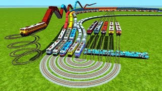 🚆 Extreme Train Journey | Train Simulator Classic🚆 Powerful American Freight Train Run | TSC screenshot 3
