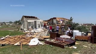 A Small Community In Texas Is Hit Hard After Severe Weather Roars Across Region