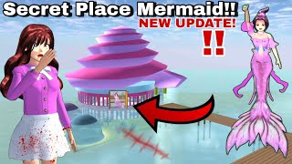 تحديث حوريه بحر ومكانه السري There's a New Secret Place for  Mermaid & Character in Sakura School