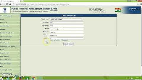 PFMS  Creating data operator and data approver logins(Hanit and Saheem)720p