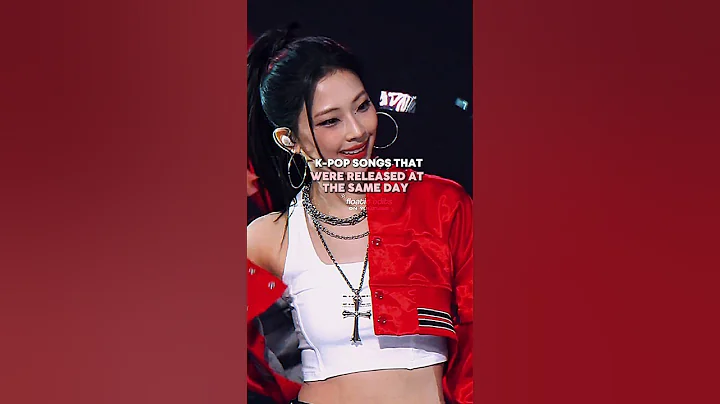 K-pop songs that were released at the same day 👀
