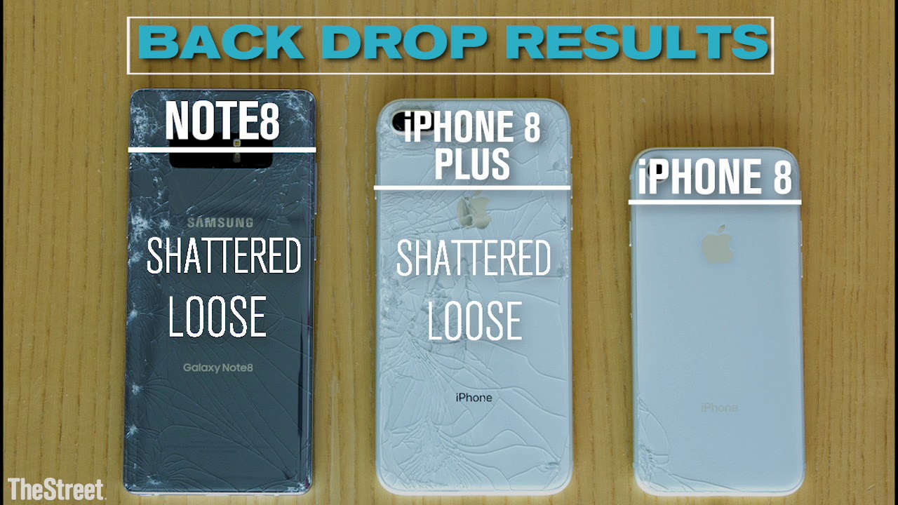 First Look Video: Is the iPhone 8 More Fragile Than the Samsung Note8? First Look Video: Is the iPhone 8 More Fragile Than the Samsung Note8?