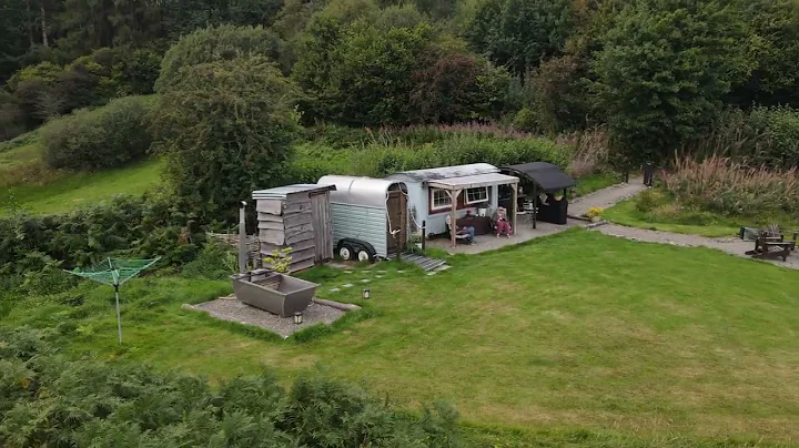 Glamping at Belan Bluebell Woods - 4k