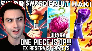WTF IS ONE PIECE?! - The ENTIRE One Piece Power System Explained - Ex Reservist Reacts!