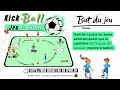 Rgle du jeu du kick ball variante de la thque  jeux de ballons sportifs pour enfants