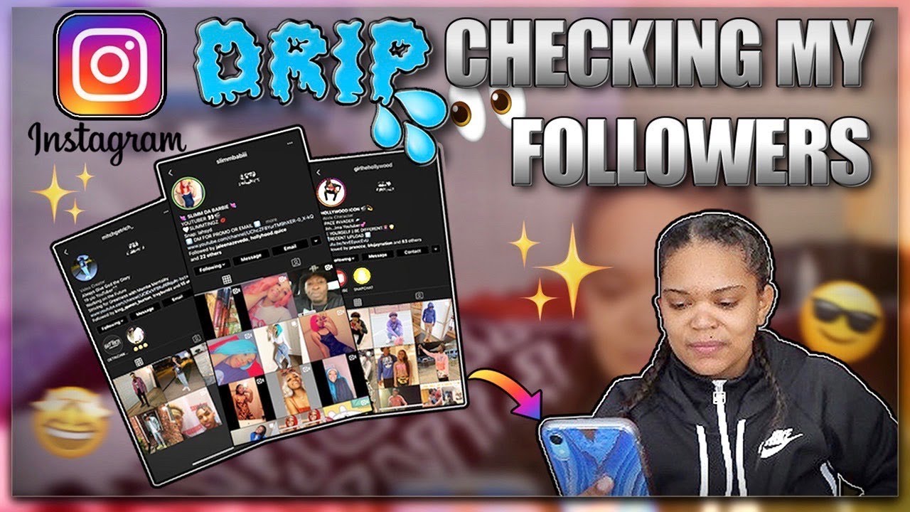 Drip checking my instagram followers(Drip🔥or Drop💧) YouTube