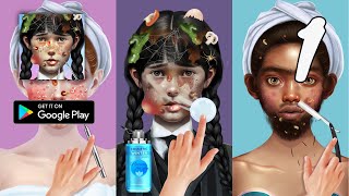 Makeover & Makeup ASMR Gameplay Walkthrough Part 1 - Level 1 ~ 4 (Android) screenshot 3