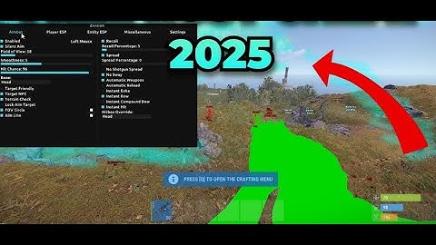 I CHEATED on a fresh clan sever  using Rust Cheats....