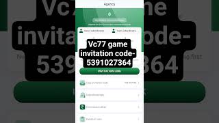 vc 77 invite code |  vc 77 game invite code | vc77 game invitation code