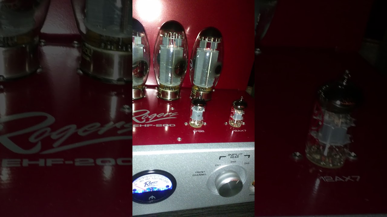 KT150 tube crackle YouTube