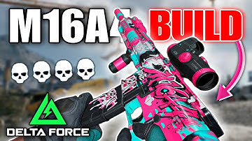 Delta Force Mobile M16A4 Build | M16A4 Zero Recoil Meta Build Delta Force Mobile
