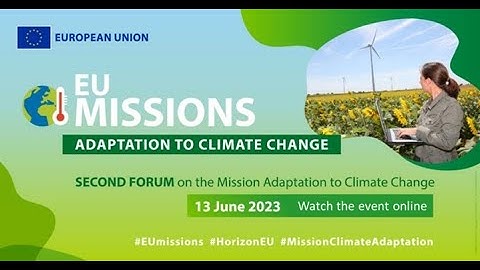 Second EU Mission Forum on Adaptation to Climate Change | Highlights video