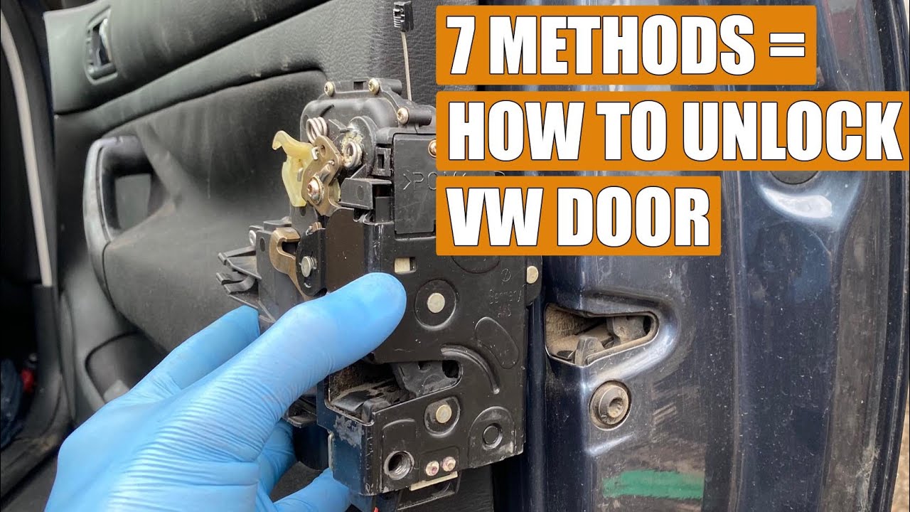 7 Ways To Open Unlock Front Rear Door Lock Stuck In Lock Position 