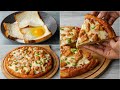 I combined suji with bread  milk  the result is amazing  unique chicken pizza recipe  easy pizza