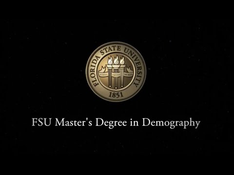 FSU Master's Degree in Demography