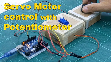 How to control Servo Motor with Potentiometer ,Arduino