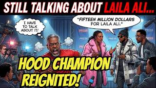 STOP TALKING ABOUT LAILA ALI! Wynn Records/Claressa OBSESSED with Ali payday! Disrespect continues!