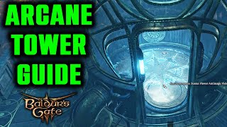 Arcane Tower Complete Guide (How to Enter + All Secrets) | Baldur's Gate 3 Details