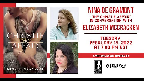 RJ Julia presents Nina de Gramont in conversation ...