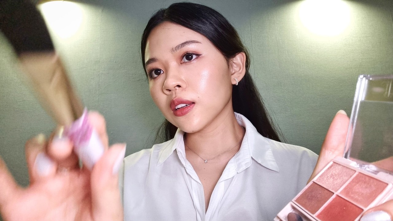 ASMR ช่างแต่งหน้าให้คุณสไตล์เกาหลี💄🇰🇷