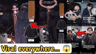 🔴 1 Minute Ago! Taehyung’s Airport Style Caught All Media Attention?!  Viral! 🔥✈️