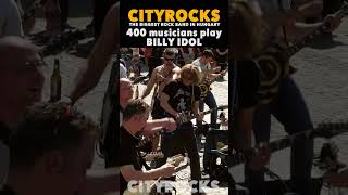 400 musicians play BILLY IDOL - White wedding - CityRocks The biggest rock band in Hungary #shorts