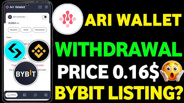 Ari Wallet New Update Today || Ari Wallet Airdrop Listing Date || Arichain Airdrop Claim