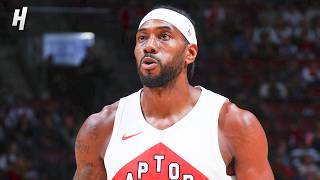 Kawhi Leonard RETURNS to Toronto and Gets His First Bucket 🔥