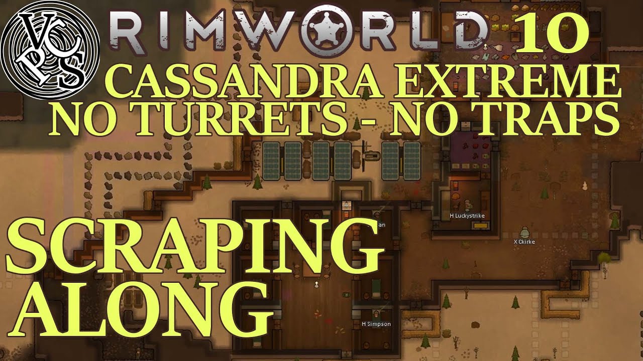 Scraping Along : Rimworld Utopia 17 EP10 - No Turrets No Traps ...