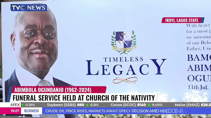 Funeral Service For Abimbola Ogunbanjo Held At Church Of The Nativity