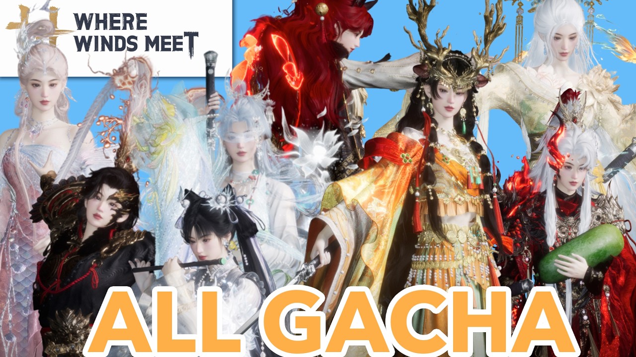 Future Gacha Skins of Where Winds Meet (as of April 2026 CN Server
