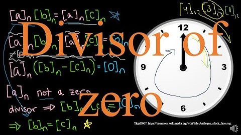 Divisor of zero