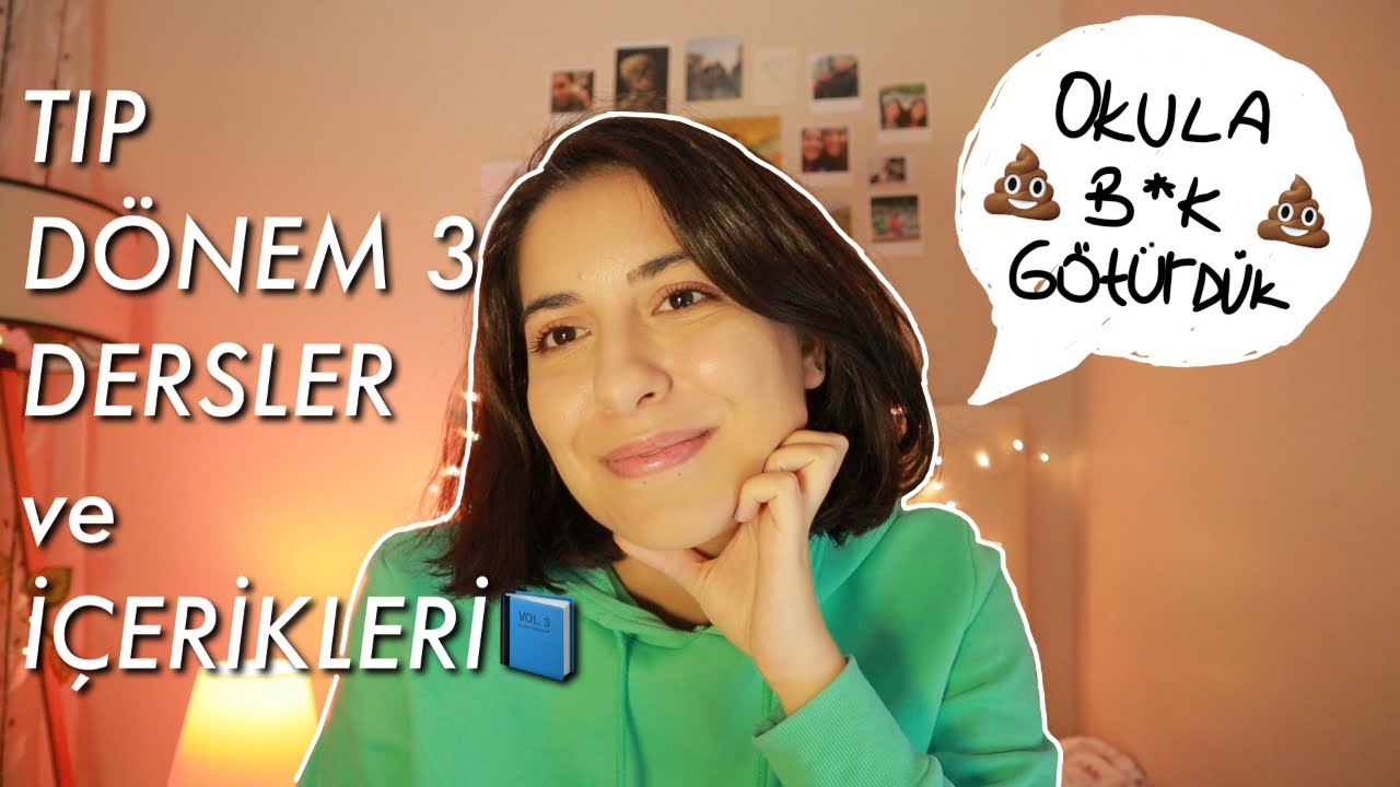 TIP FAKÜLTESİ 3. SINIFTA HANGİ DERSLER VAR? | nasıl çalışılır | TAVSİYELER ve daha fazlası