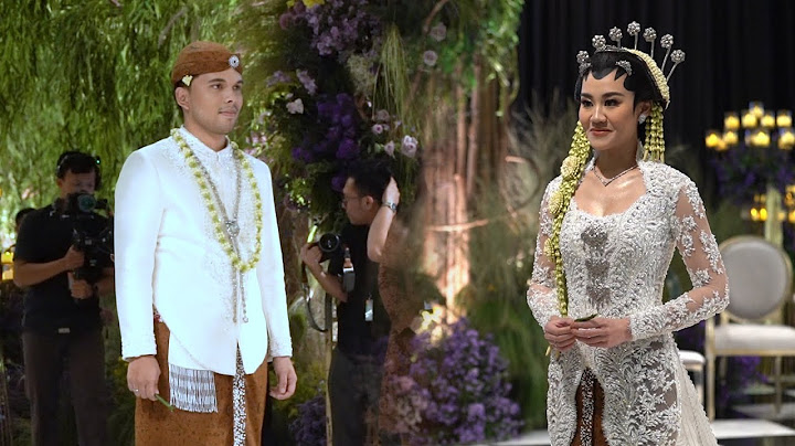 Angkat Budaya Jawa Panggih, Menambah Sakral Akad Nikah Thariq Aaliyah