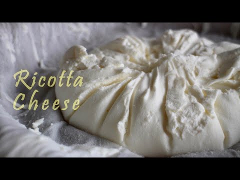 유통기한 임박! 우유, 생크림 활용 레시피! 실패 없는 리코타 치즈 만들기 Homemade Ricotta Cheese | 하다앳홈