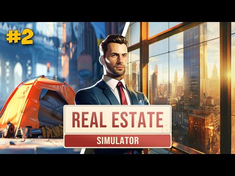 Видео: REAL ESTATE Simulator #2 - Новый офис - Создаю империю - Симулятор недвижимости