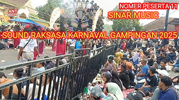 NO 11 SINAR MUSIC KARNAVAL GAMPINGAN PAGAK 2025