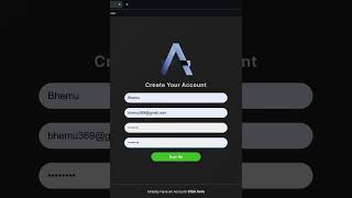 SignUp Page | Bhemu Notes Web (V_3.3.0) #coder #tech #coding #CodeginWithBhemu
