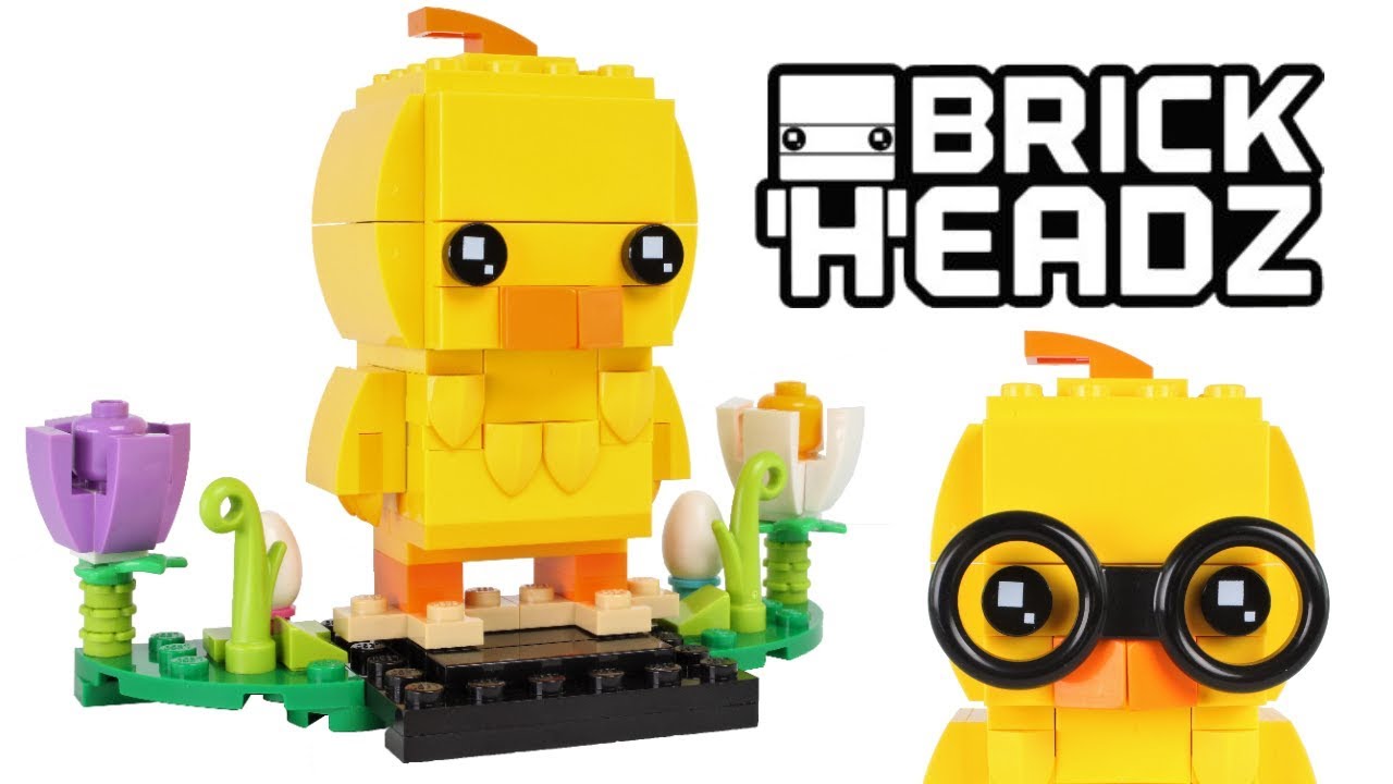 2019 LEGO Brickheadz 40350 Easter Chick Unboxing & Review!