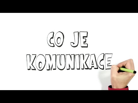 Video: Co Je Komunikace