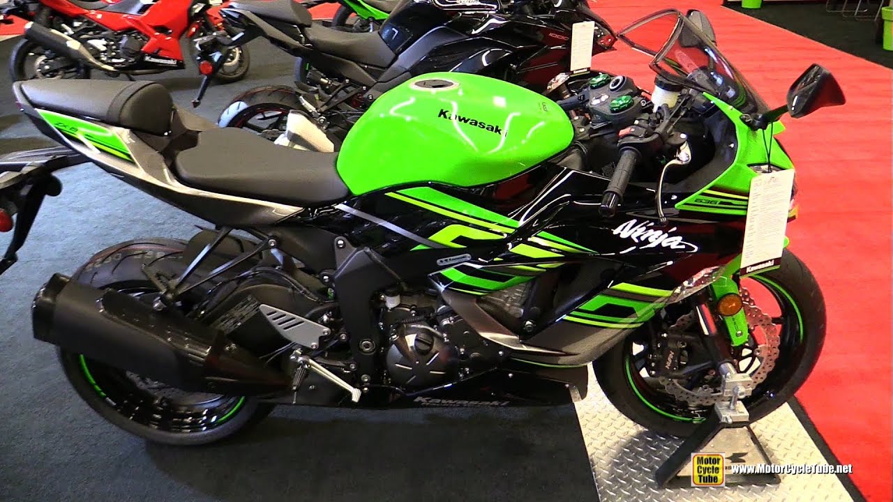 Havanemone pulsåre himmel 2018 Kawasaki Ninja ZX-6R ABS - Walkaround - 2018 Montreal Motorcycle Show  - YouTube