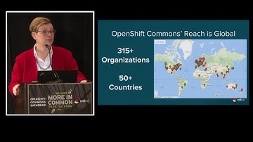 Welcome to the OpenShift Commons - Collaboration in Action - Diane Mueller (Red Hat)
