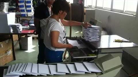 Double wire binding Machine