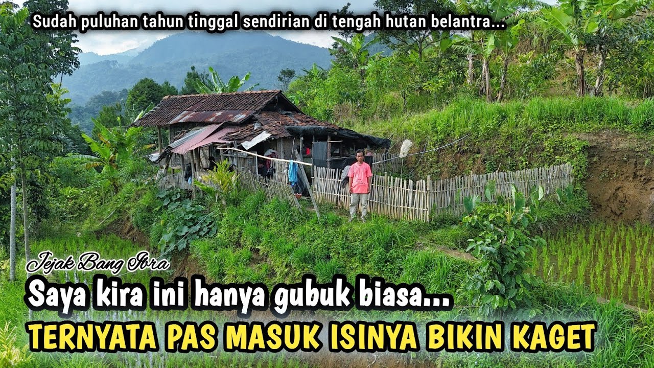 RUMAH PALING ANEH, DARI LUAR TERLIHAT BIASA TAPI PAS MASUK BIKIN KAGET, RUMAH UNIK DI TENGAH HUTAN..