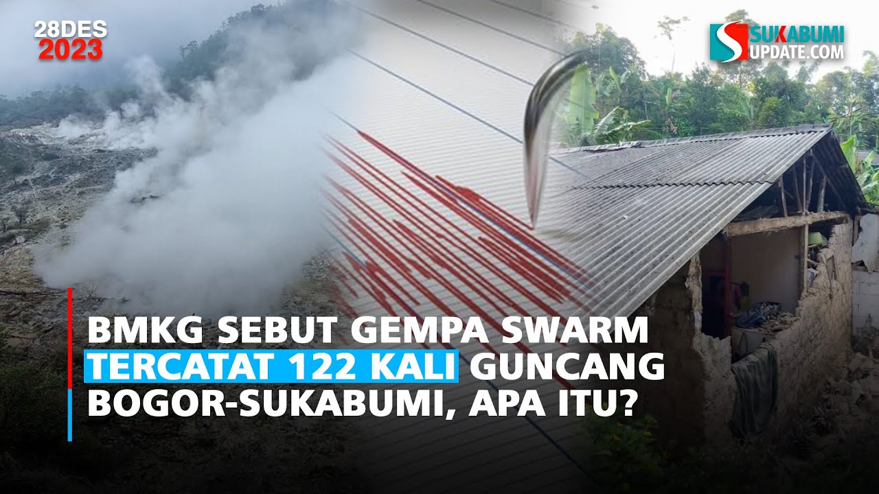 BMKG Sebut Gempa Swarm Tercatat 122 Kali Guncang Bogor-Sukabumi, Apa Itu?