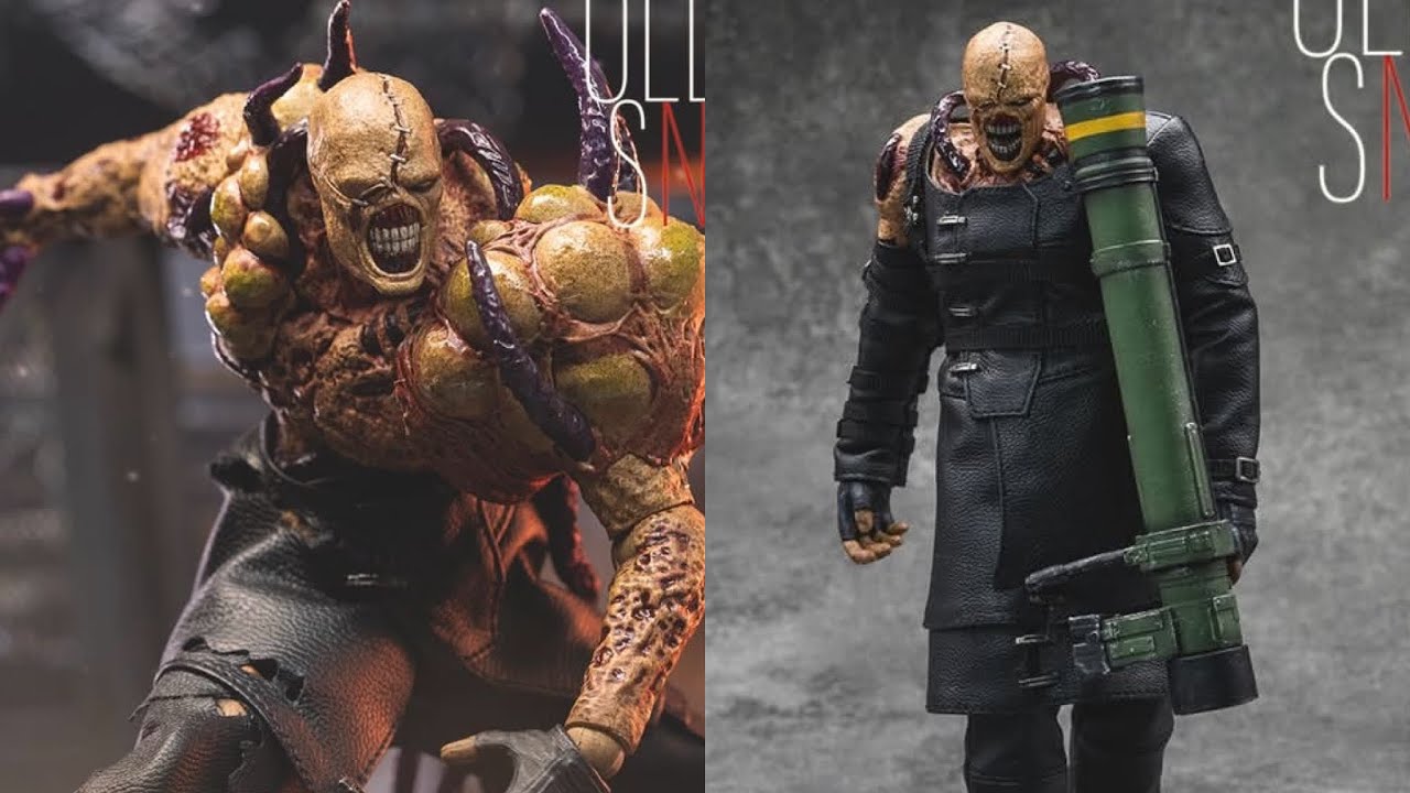 New Resident Evil Nemesis form 1 & 2 action figures revealed by